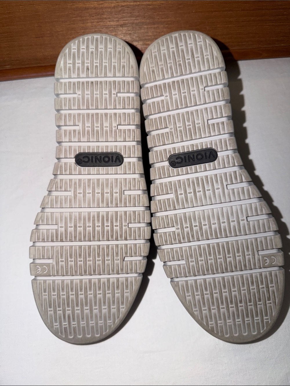 Vionic Women's Navy Suede Slip-On Sneakers - Picture 2 of 4